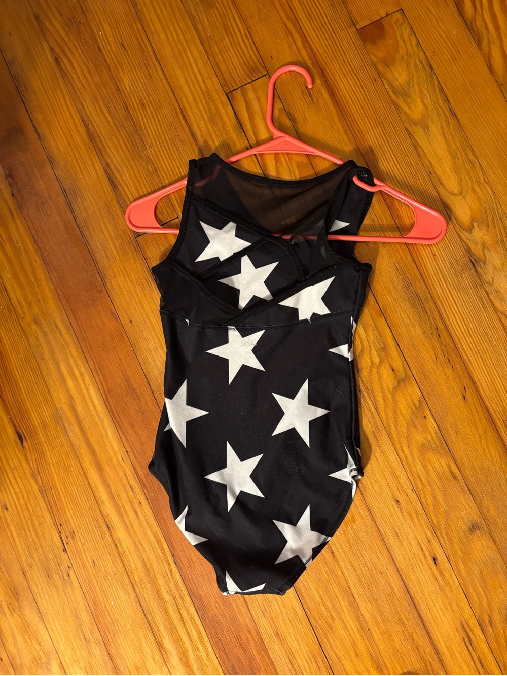 Black Star Print Leotard